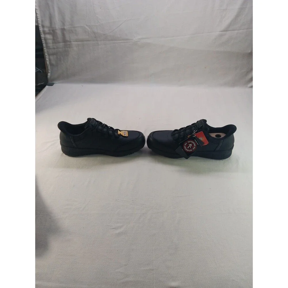 Skechers Work Nampa Knotly Slip Resistant Hands Free Slip-Ins Men’s 10.5 Black
